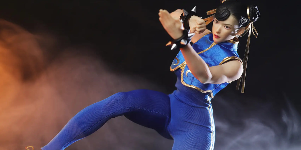 Street Fighter: Chun-Li Blue Tight Jumpsuit Version — Secret Compass