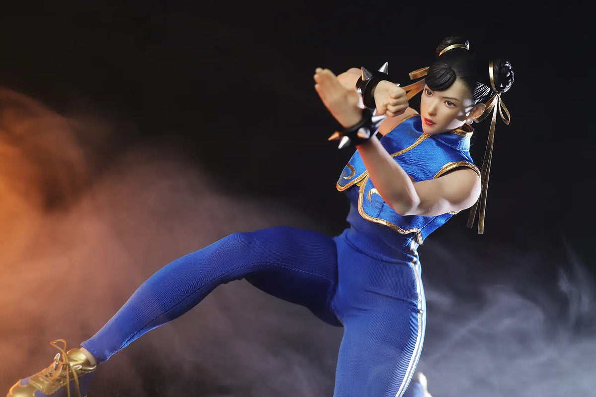 Street Fighter: Chun-Li Blue Tight Jumpsuit Version — Secret Compass