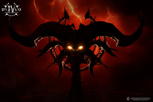 Diablo IV: Lord of Hatred Mephisto Life-Size 1:1 Scale Art Mask