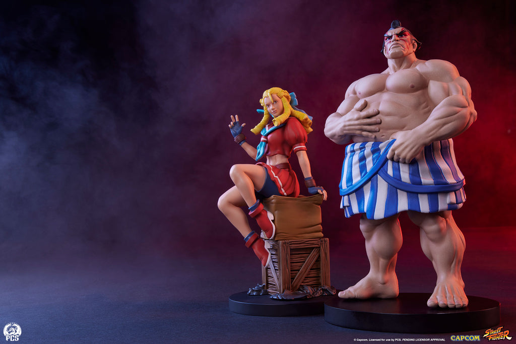 Street Fighter: Karin & E. Honda Street Jam Statue Set — Secret