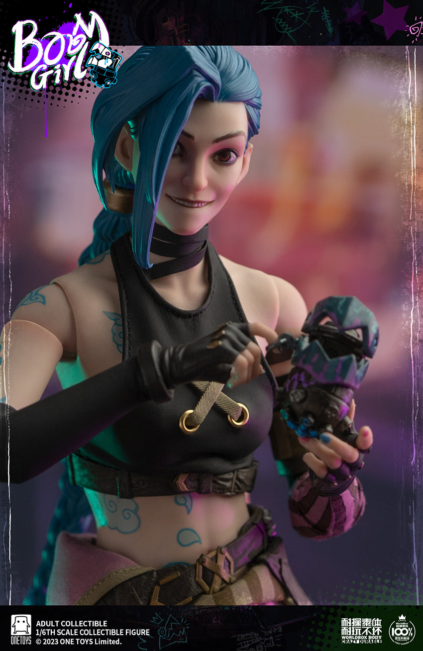 league of legends arcane jinx boom girl