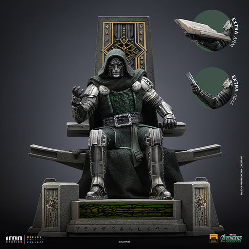 Marvel Avengers Doomsday (2026): Doctor Doom on Throne 1/10 Scale