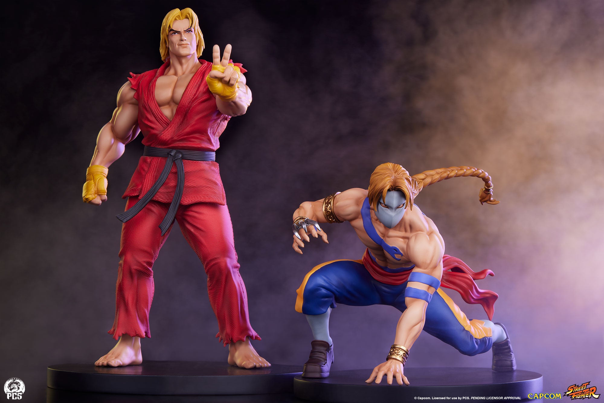 Street Fighter: Ken & Vega Street Jam Statue Set — Secret Compass