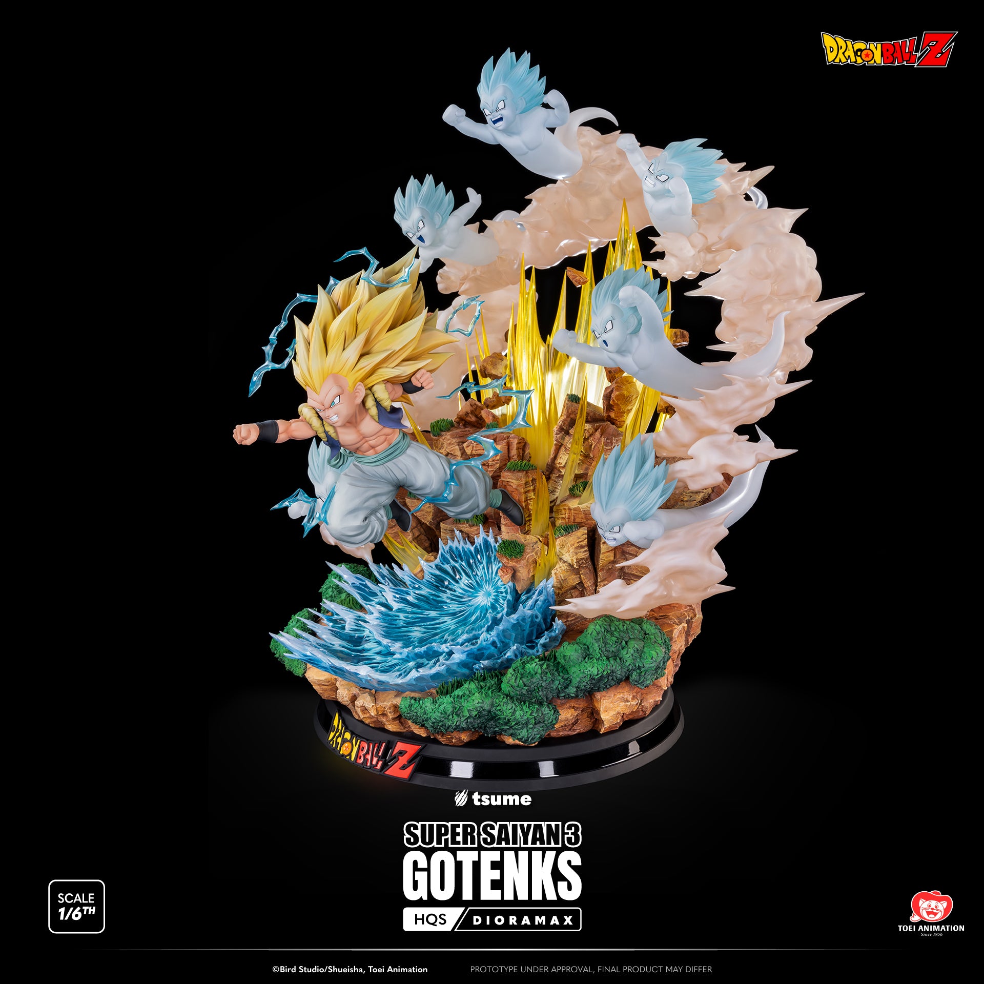 Dragon Ball Z: Super Saiyan 3 Gotenks HQS Dioramax — Secret Compass