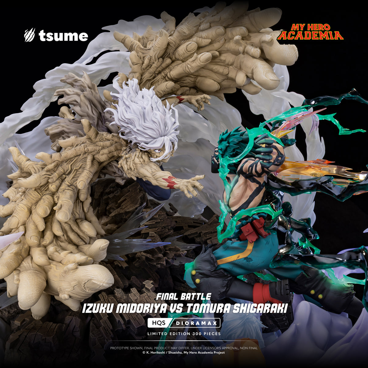 My Hero Academia: Final Battle Izuku Midoriya vs Tomura Shigaraki HQS ...