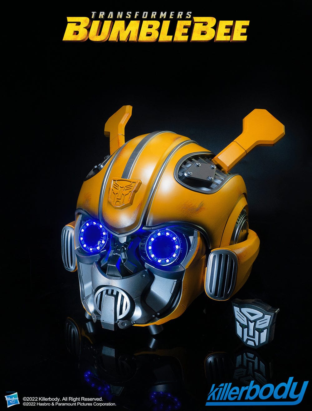Transformers: Bumblebee Transformable LED Helmet with Voice Control — Secret Compass