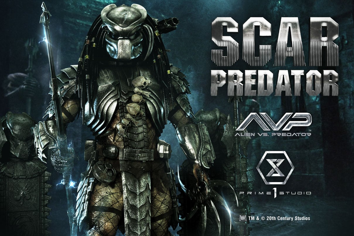 Museum Masterline Alien vs. Predator Scar Predator