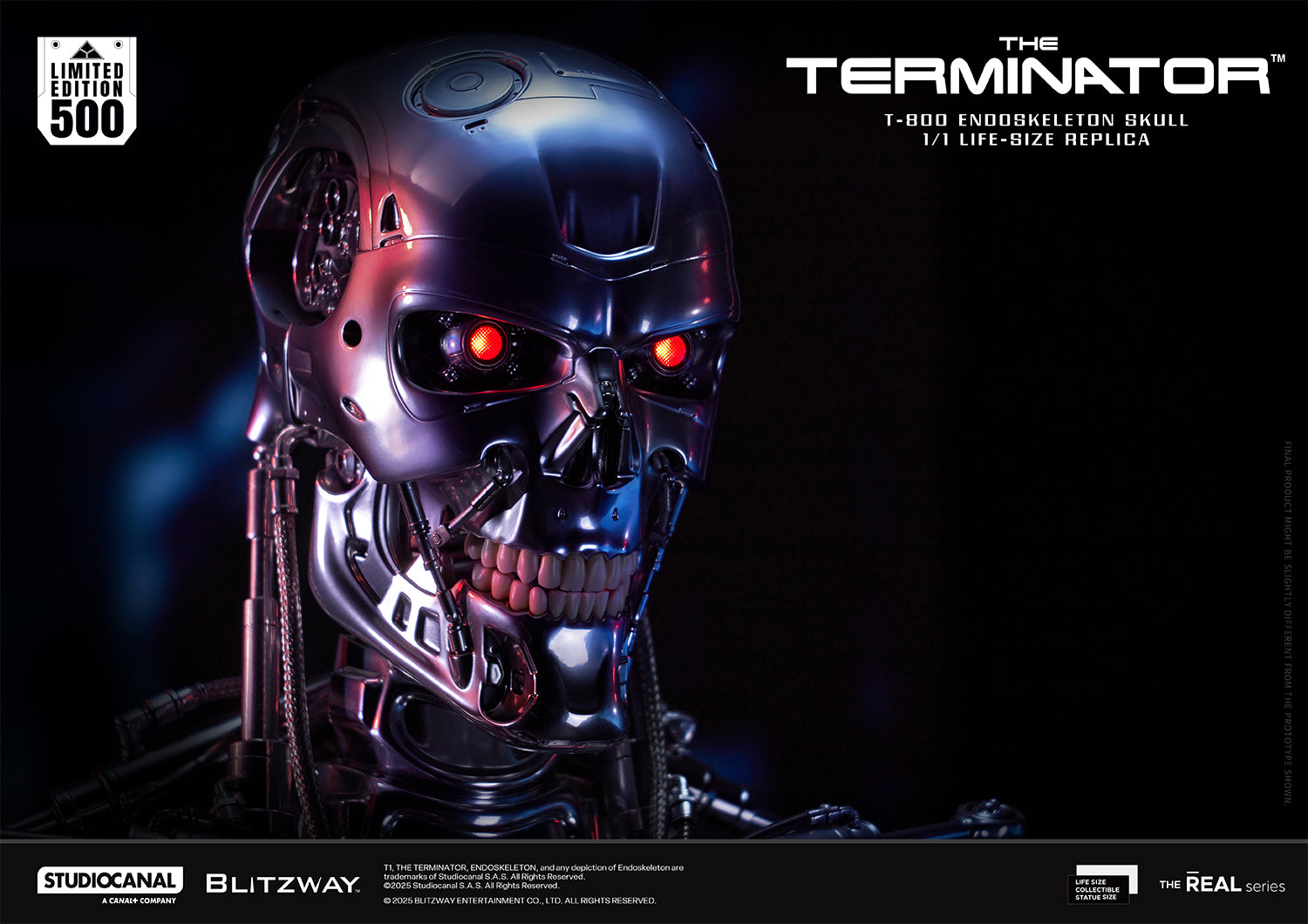 [TerminatorT−800(1984s)]1/6:TBLeague社製 The Terminator (1984): T-800 Endoskeleton Skull — Secret Compass