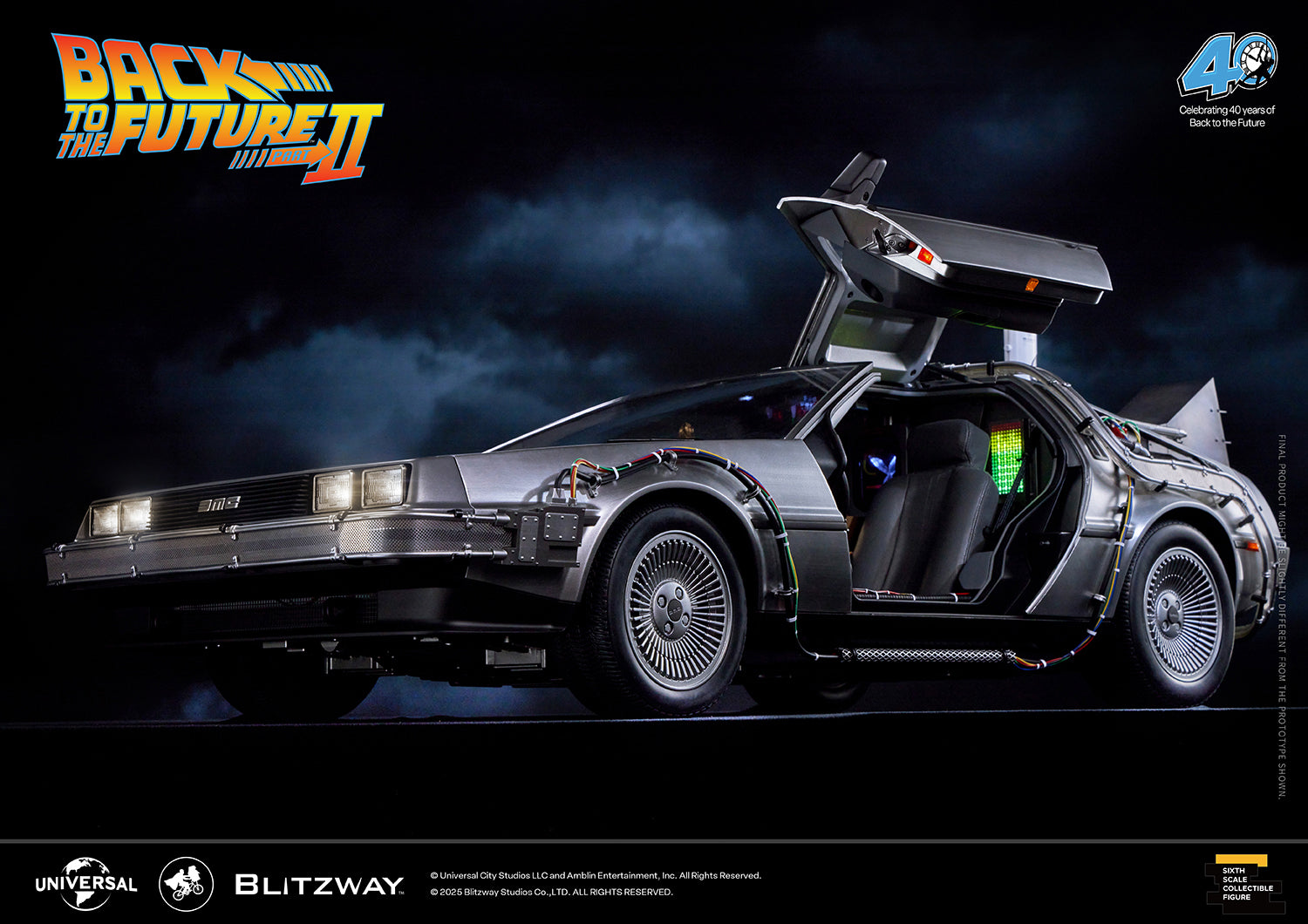 Back to the Future Part II (1989): DeLorean Time Machine Standard