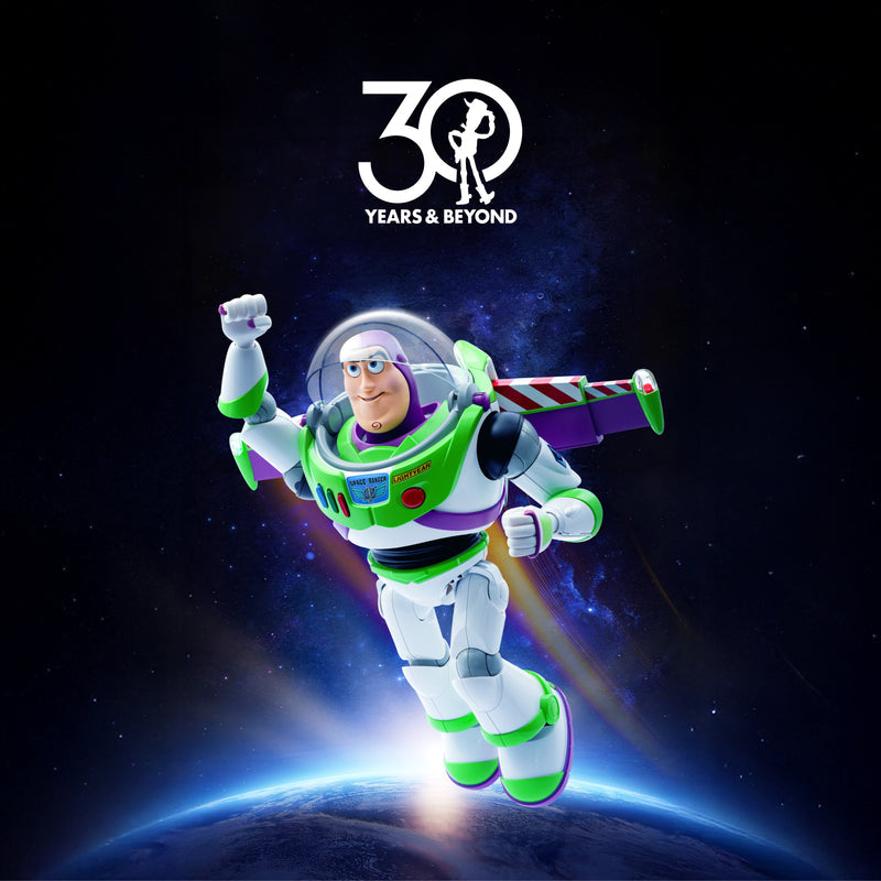 Disney Pixar Toy Story: Buzz Lightyear 30th Anniversary Edition Robot ...