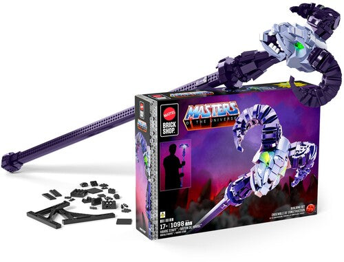 Masters of the Universe: Skeletor Havoc Staff 1098 Piece Mattel Brick Shop