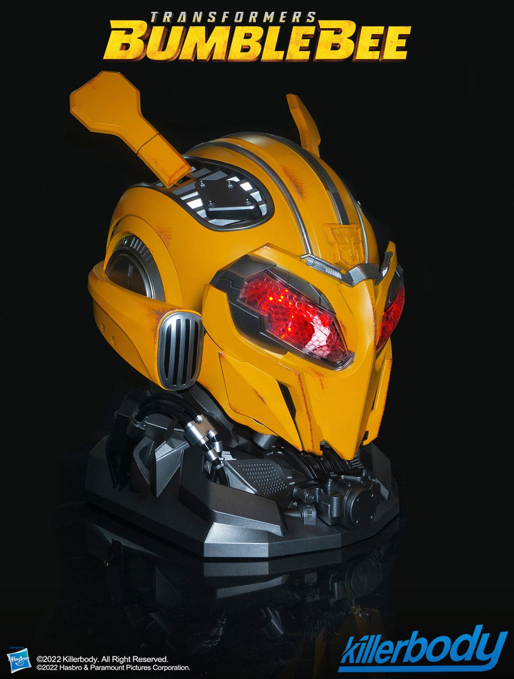 Transformers: Bumblebee Transformable LED Helmet with Voice Control — Secret Compass
