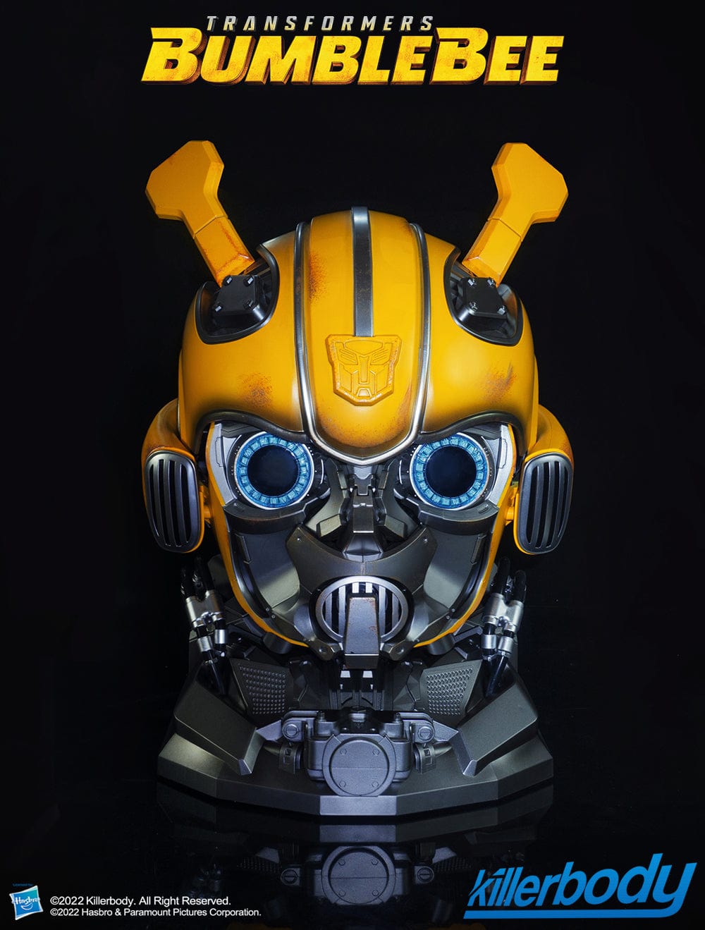 custom bumblebee motorcycle helmet Transformers: Bumblebee Transformable LED Helmet with Voice Control — Secret Compass