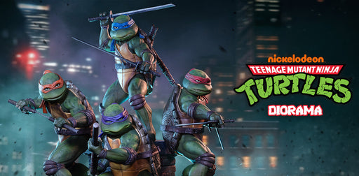 Teenage Mutant Ninja Turtles (1990): Teenage Mutant Ninja Turtles 1/6 Scale Movie Diorama