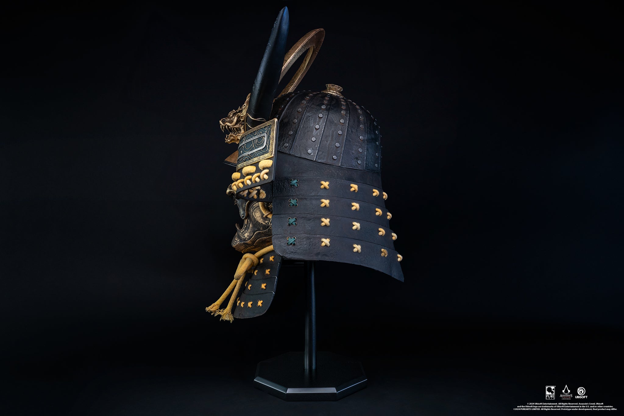 assassin's creed motorcycle helmet Assassin's Creed Shadows Yasuke Helmet 1/1 Scale Replica