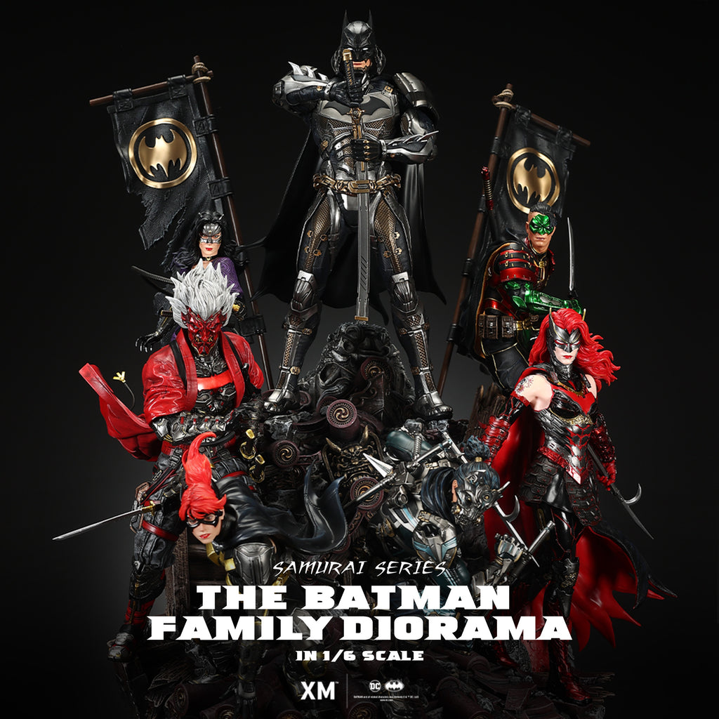 DC Samurai Series: The Batman Family Diorama (XM Exclusive