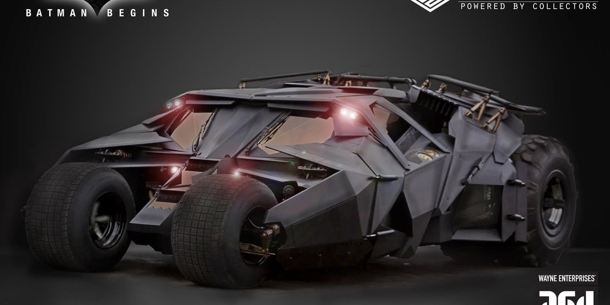 DC The Dark Knight Trilogy: Tumbler Batmobile Black “Stealth” — Secret ...