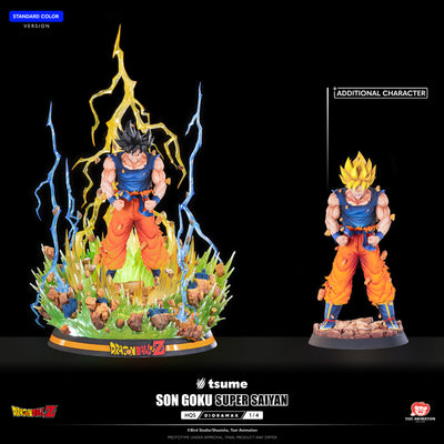 Dragon Ball Z: Son Goku Super Saiyan HQS Dioramax Standard Version
