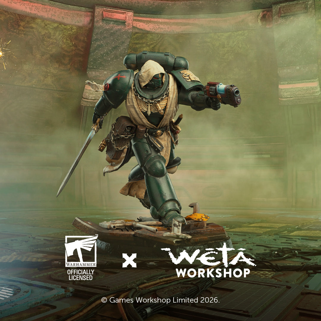Warhammer 40K: Dark Angels Veteran Statue — Secret Compass