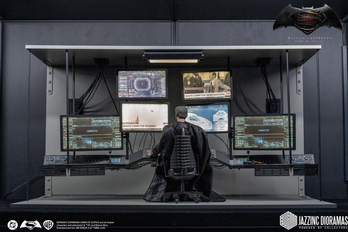 Batcomputer Setup Batman v Superman (2016): Batcomputer Lab Ultimate Edition — Secret Compass