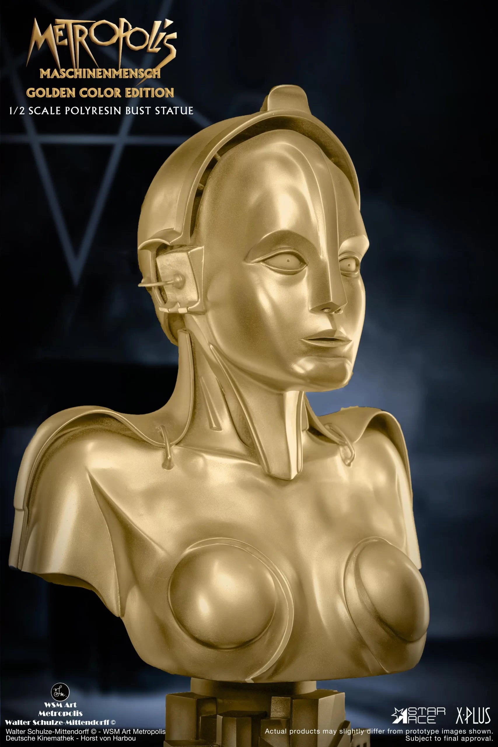 Metropolis (1927): Maschinenmensch Maria (Metallic Gold Color Edition)
