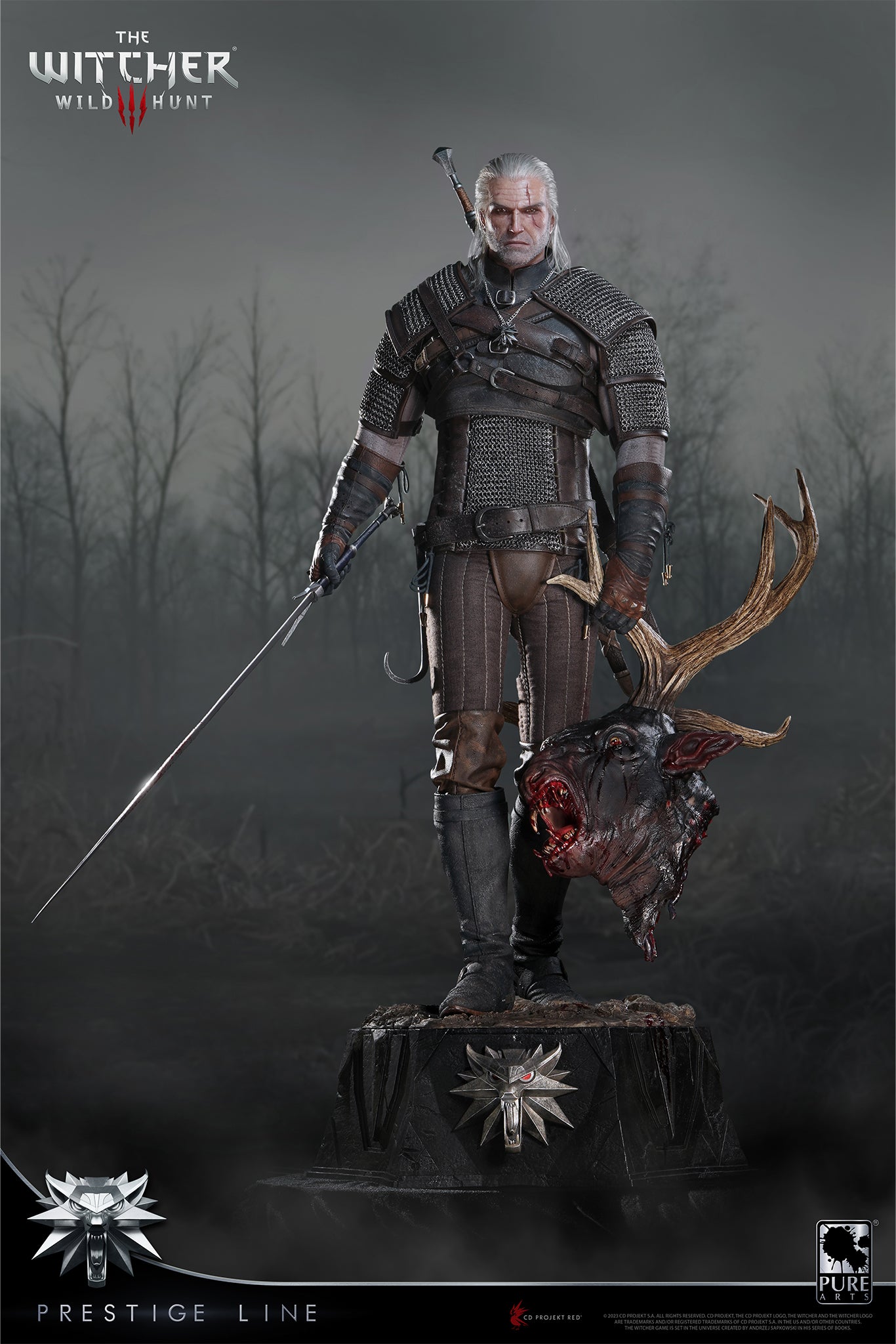The Witcher 3 Wild Hunt: Geralt of Rivia Prestige Line — Secret