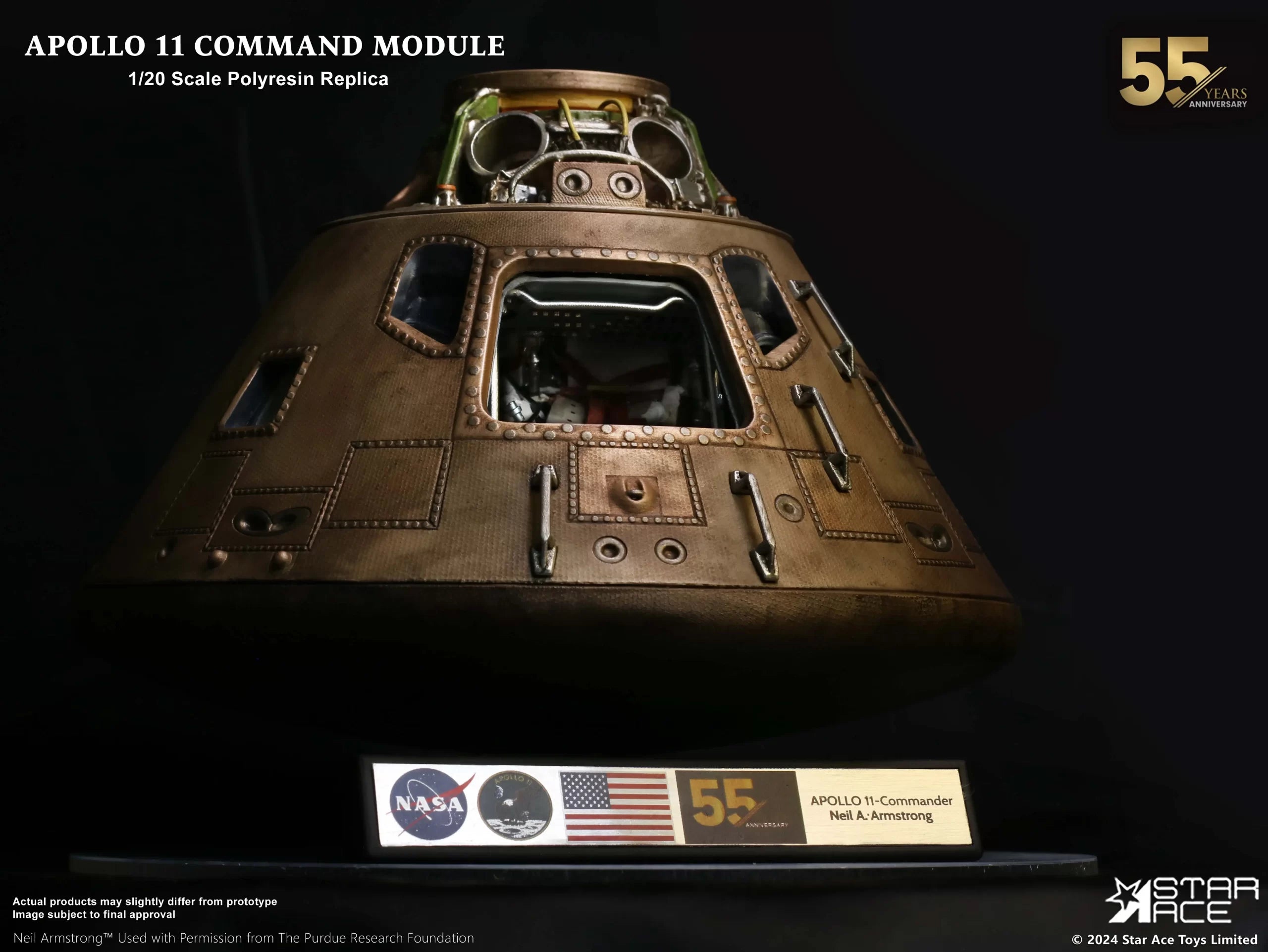 NASA: Apollo 11 Command Module Deluxe Version — Secret Compass
