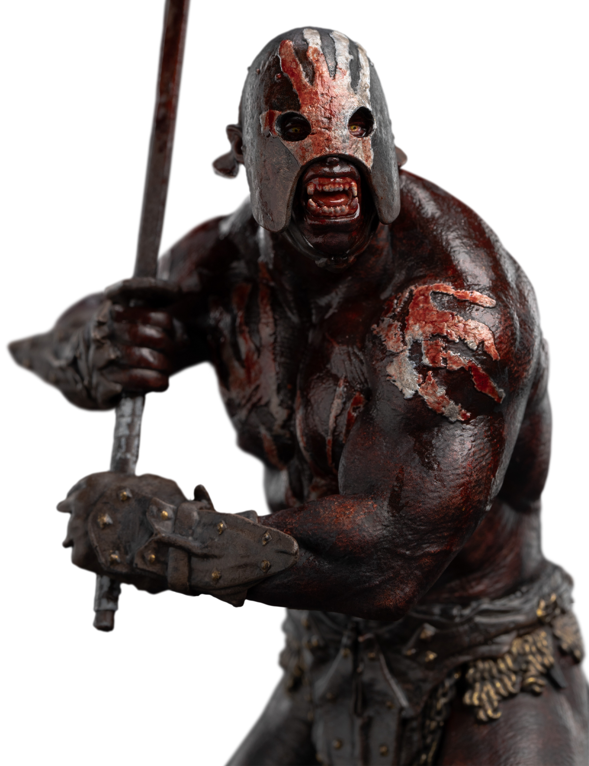 The Lord of the Rings: Uruk-hai Berserker Miniature Statue — Secret Compass
