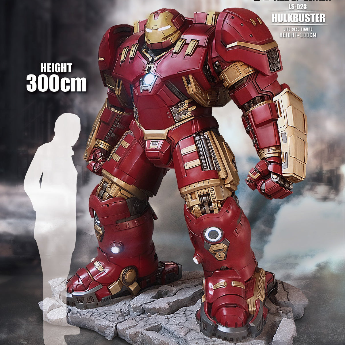 Marvel Avengers Age of Ultron: Iron Man Mark XLIV Hulk Buster Life