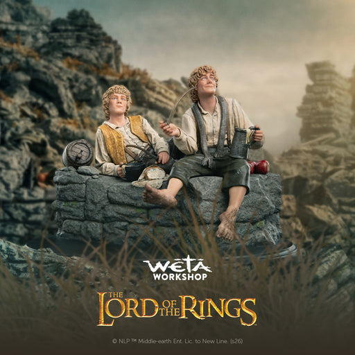 The Lord of the Rings: Merry and Pippin Miniature Statue