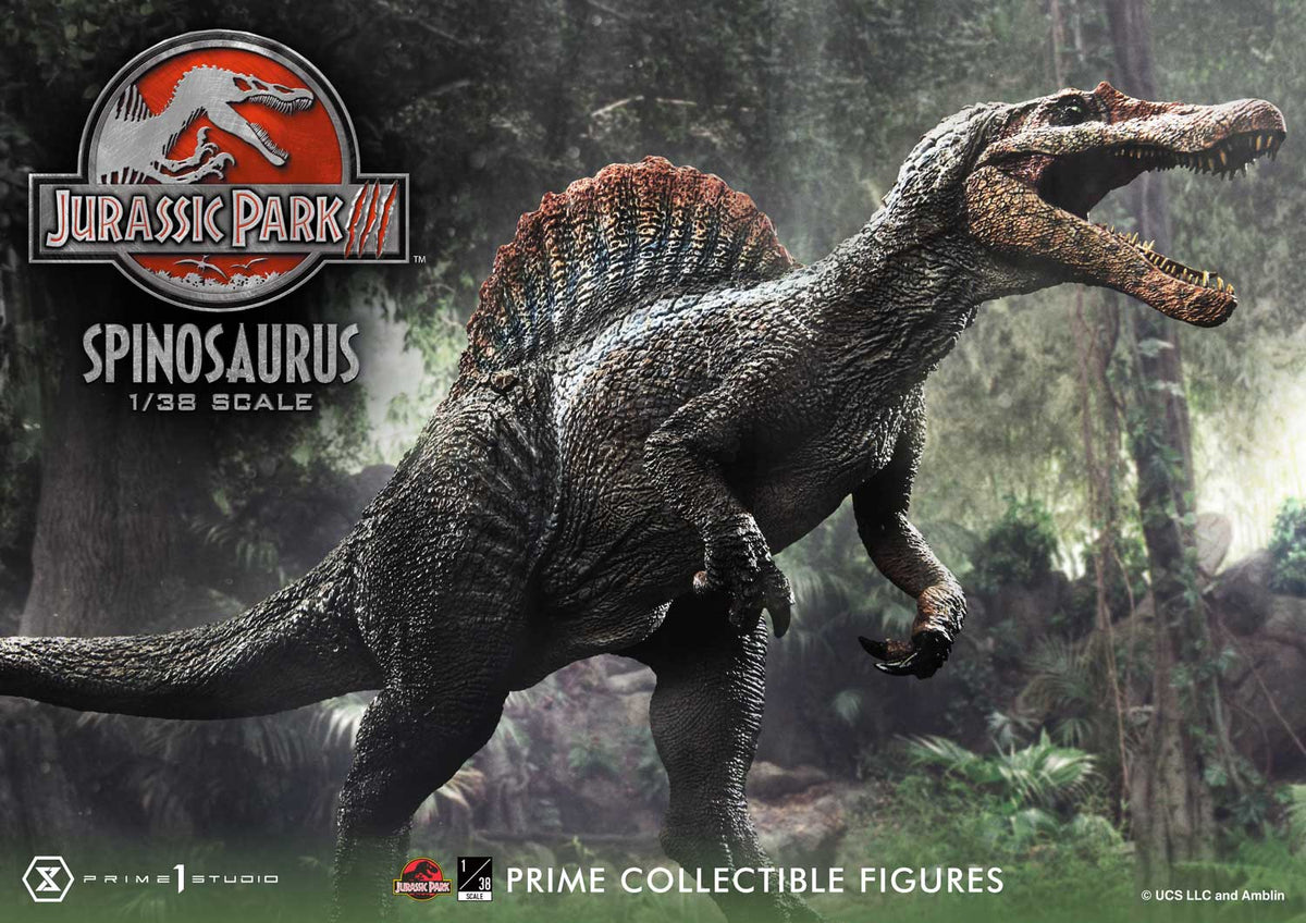 Jurassic Park III (2001): Spinosaurus 1/38 Scale — Secret Compass