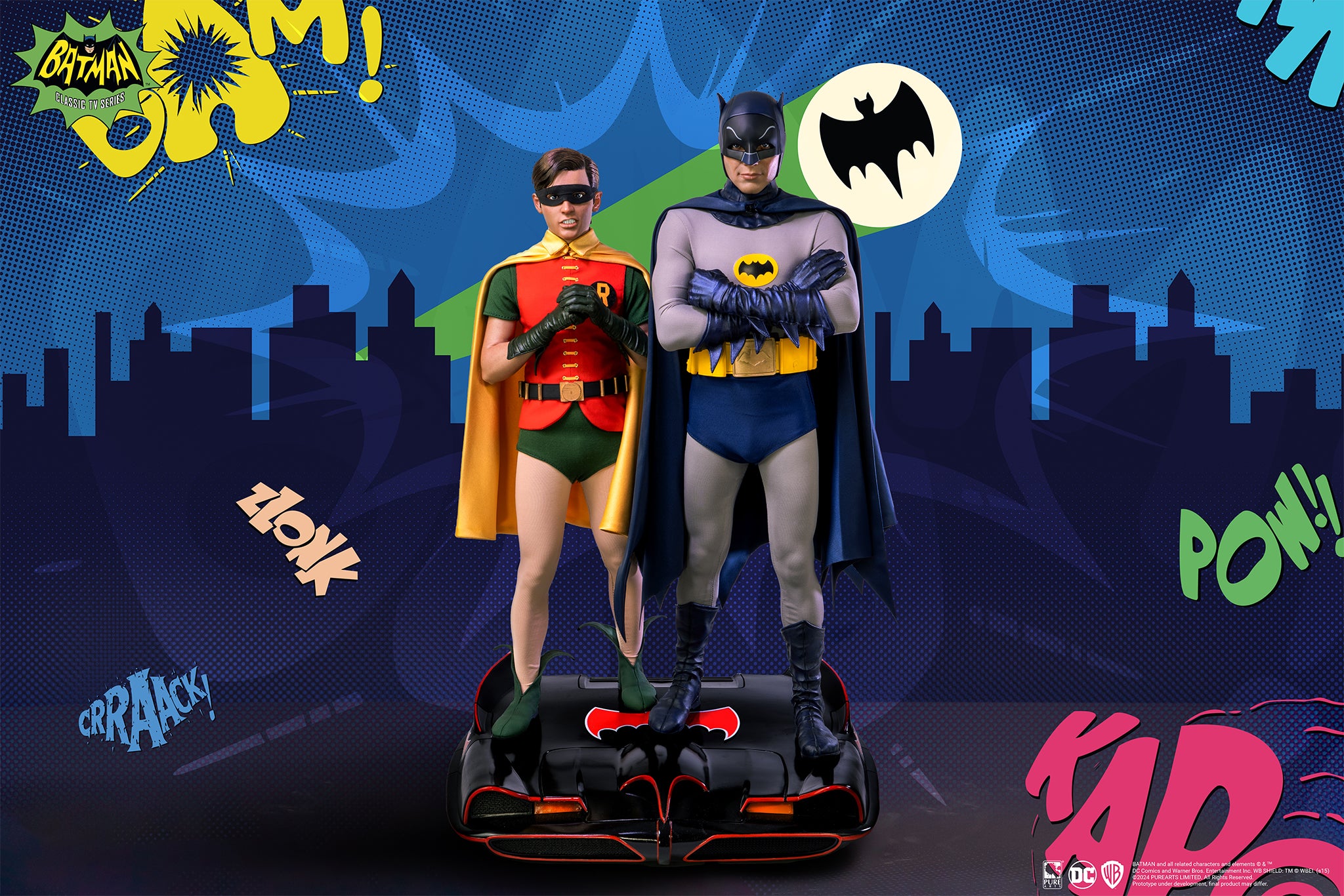 DC: Batman and Robin (1966) 1/4 Scale Diorama — Secret Compass