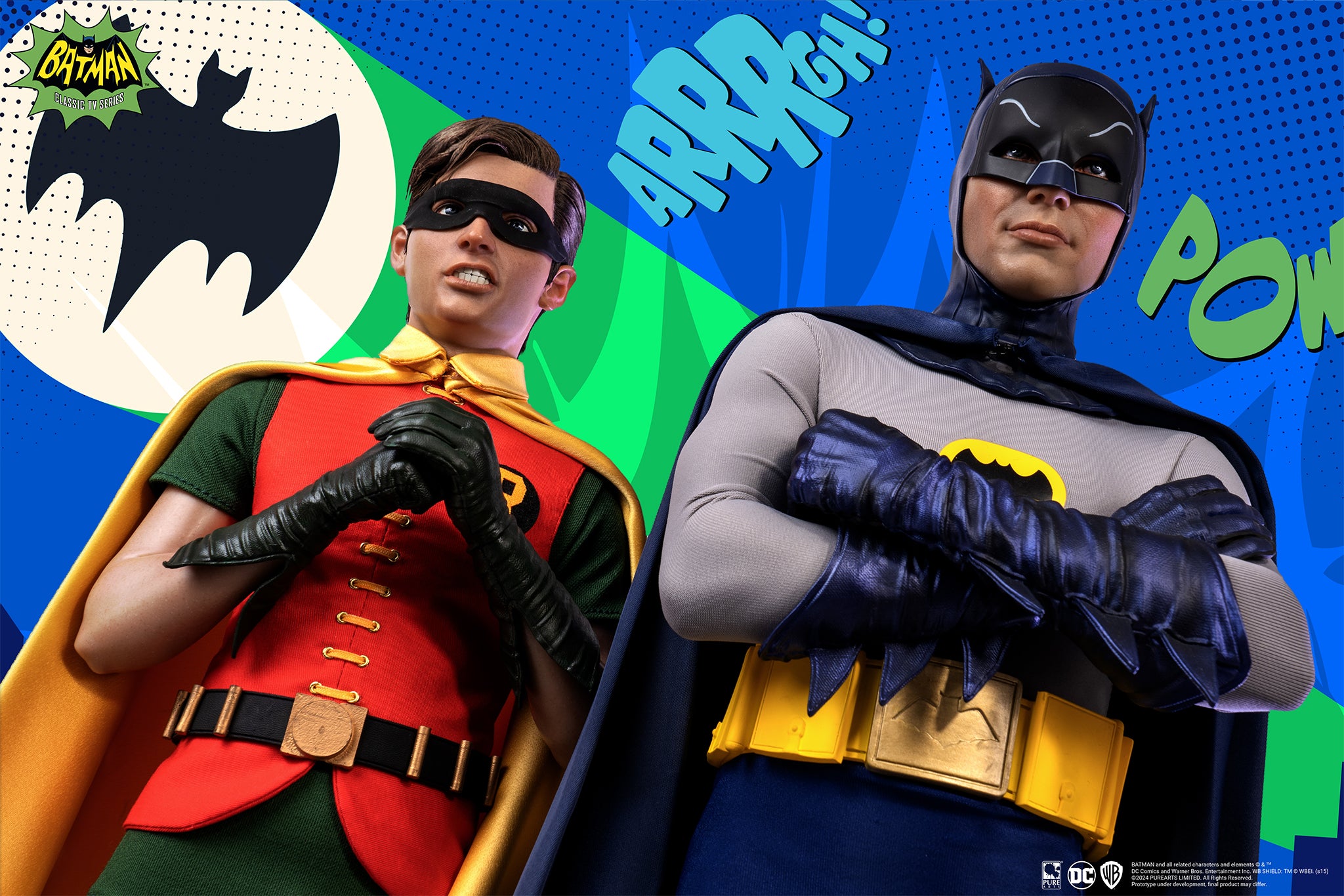 DC: Batman and Robin (1966) 1/4 Scale Diorama — Secret Compass