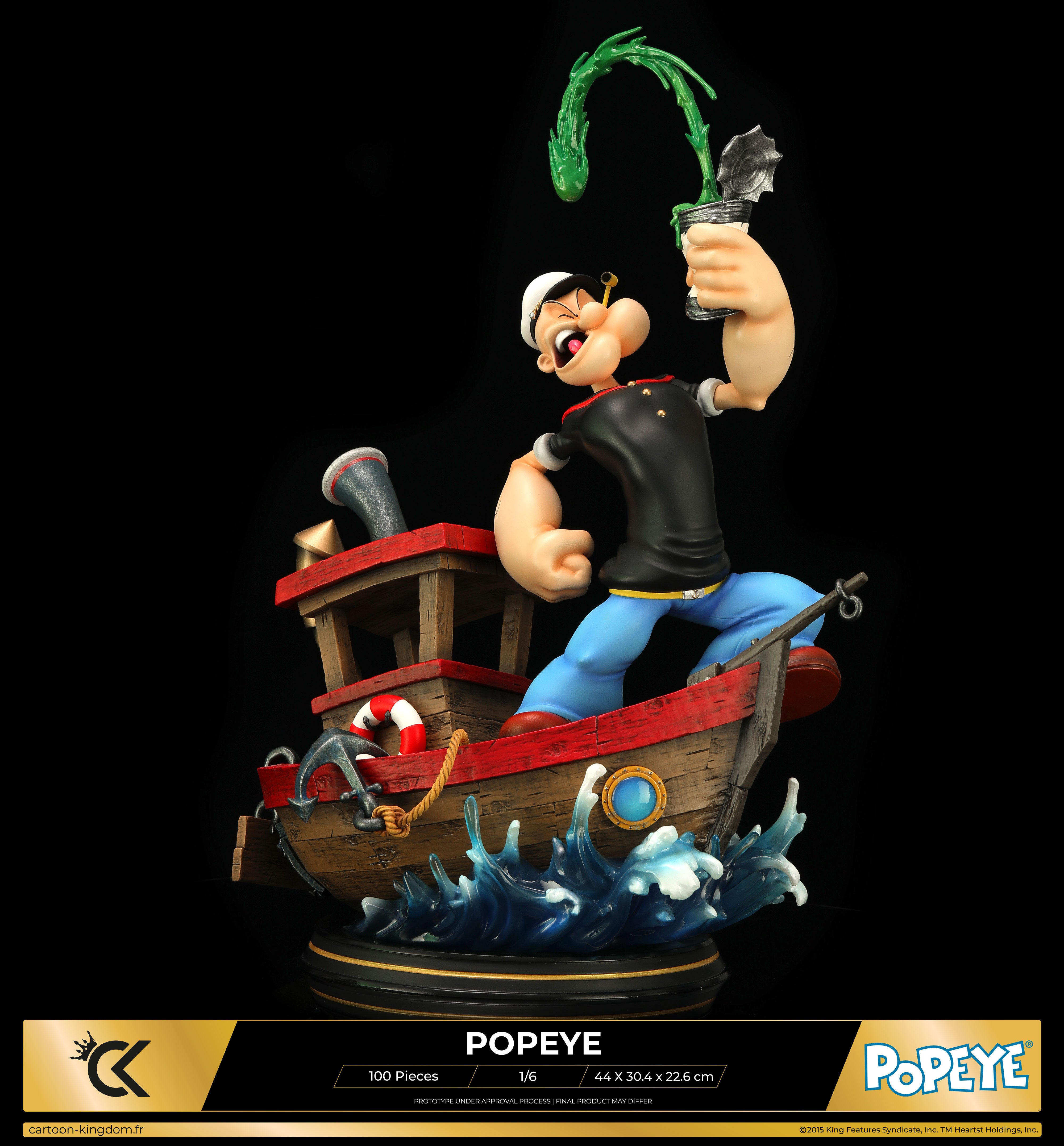 3d Popeye Olive