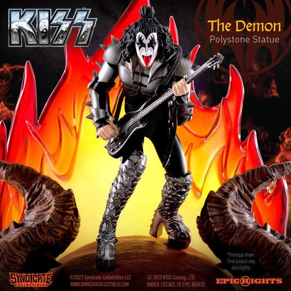 KISS: The Demon Gene Simmons Tribute Statue — Secret Compass
