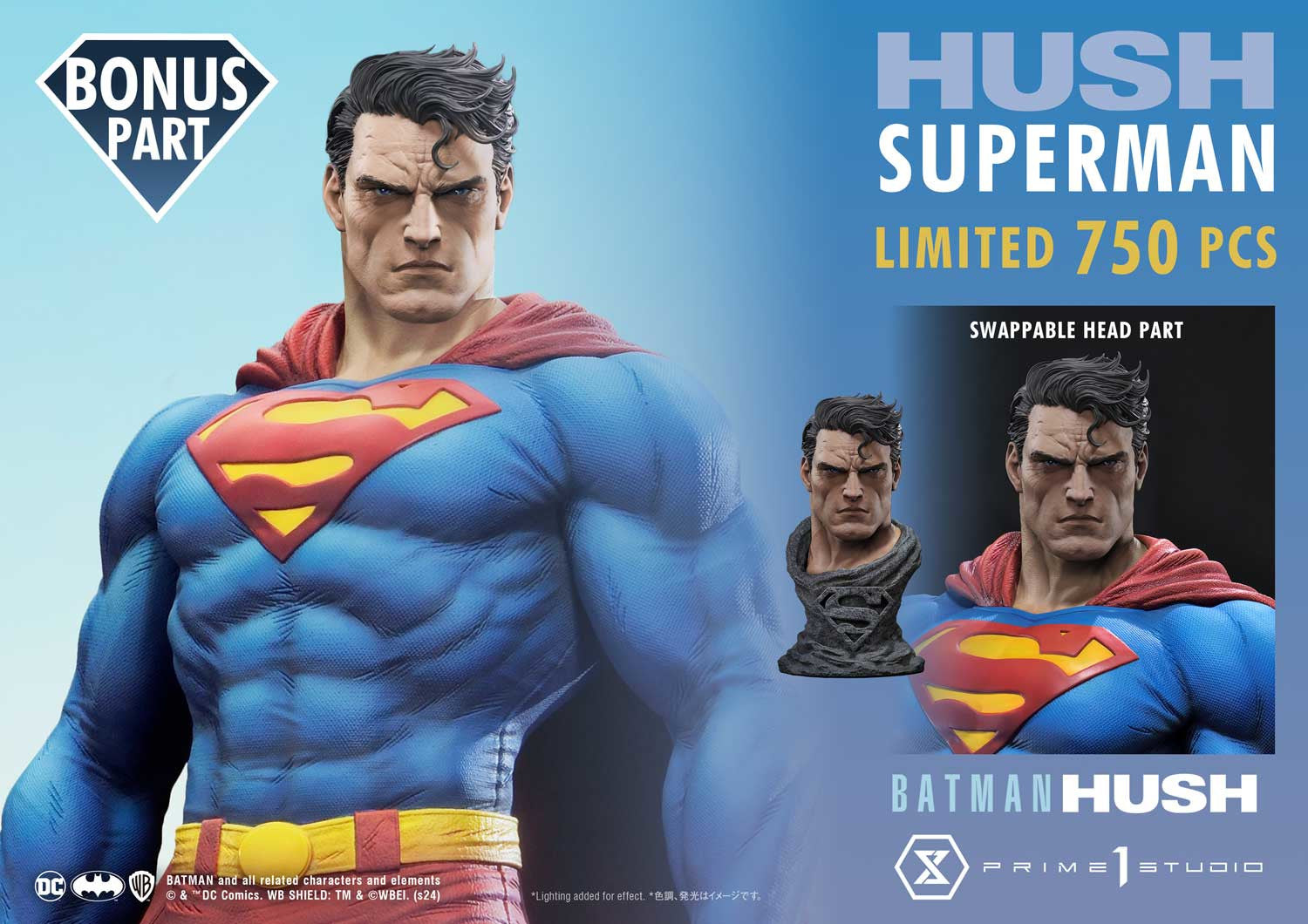 DC Batman Hush: Superman Man of Steel Hush Edition Bonus Version