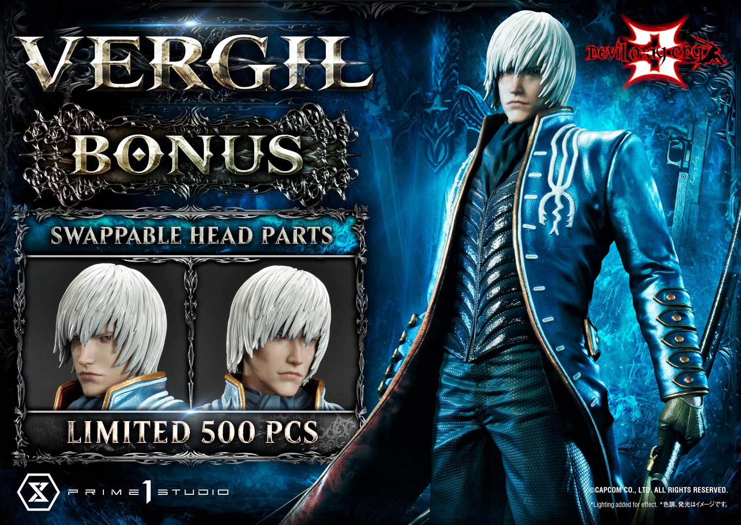 Devil May Cry 3 Vergil Quarter Scale Statue by Prime 1 Studio