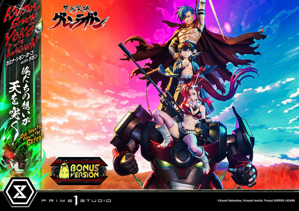 Tengen Toppa Gurren Lagann: Kamina, Simon & Yoko with Lagann Bonus