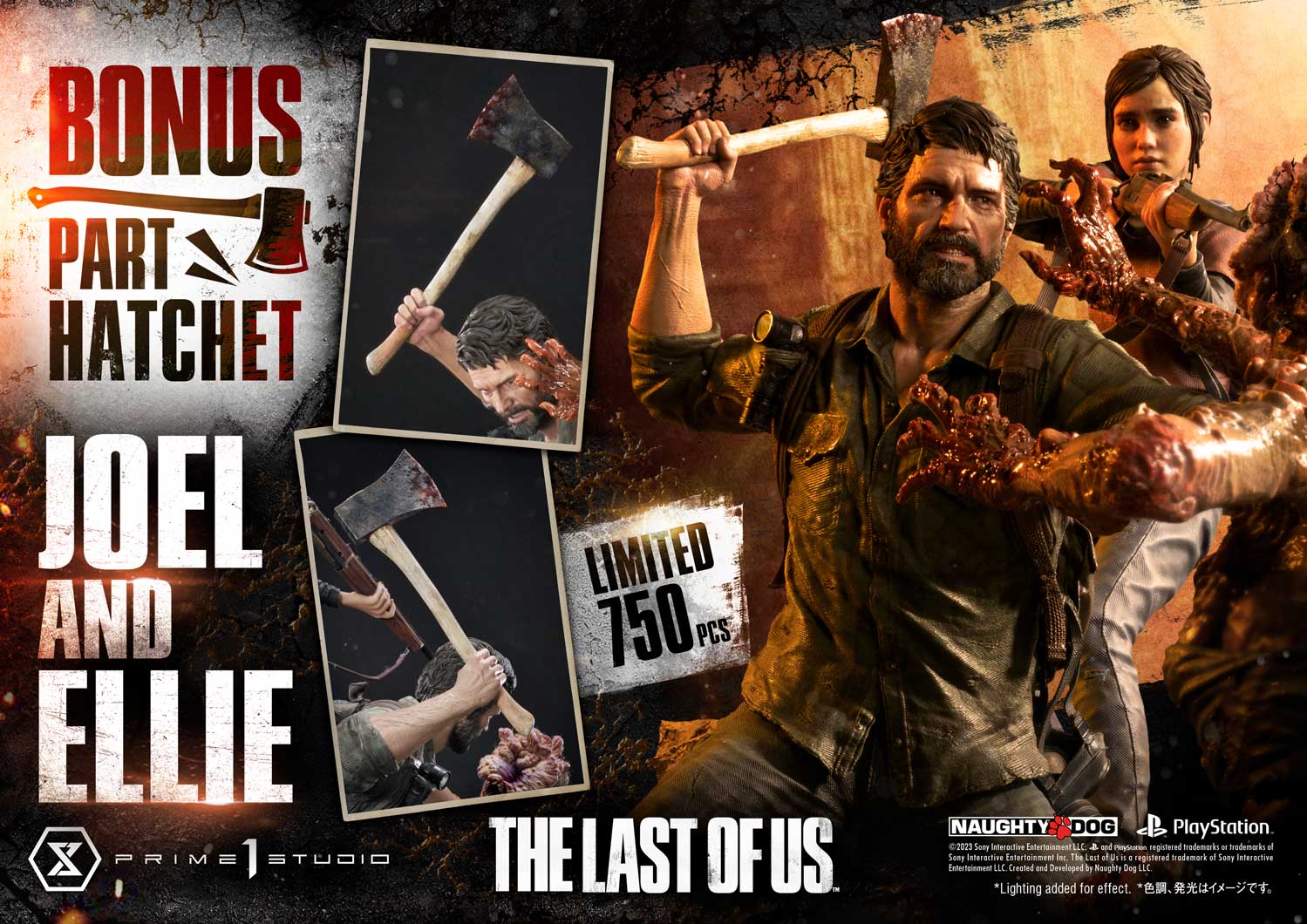 The Last of Us Part 1 Joel ＆ Ellie DX Bonus Version Figure by