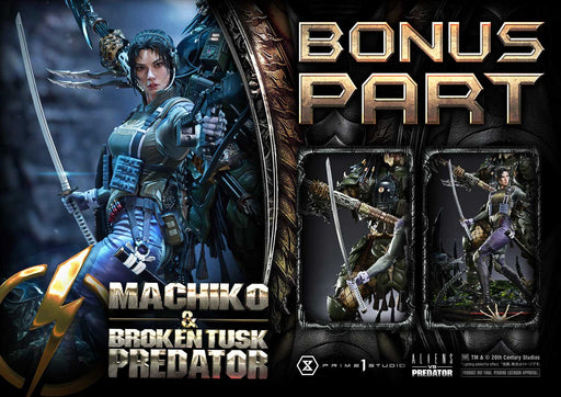 Aliens vs. Predator (Comic): Machiko & Broken Tusk Predator Deluxe Bonus Version