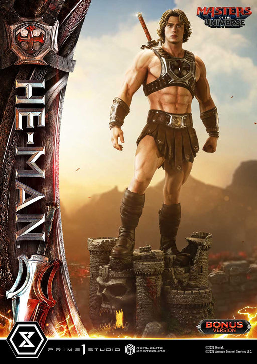Masters of the Universe (2026): He-Man Deluxe Bonus Version Real Elite Masterline