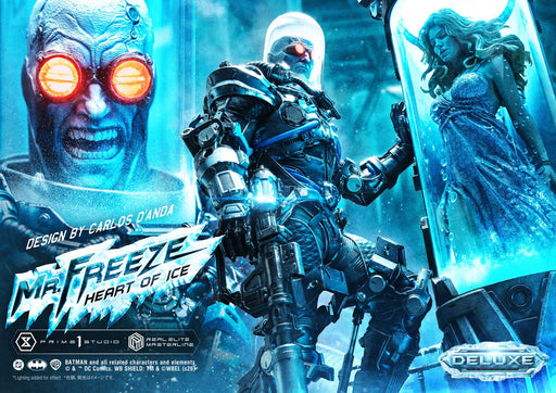 DC Batman Comics: Mr. Freeze Heart of Ice (Design by Carlos D'Anda) Deluxe Version