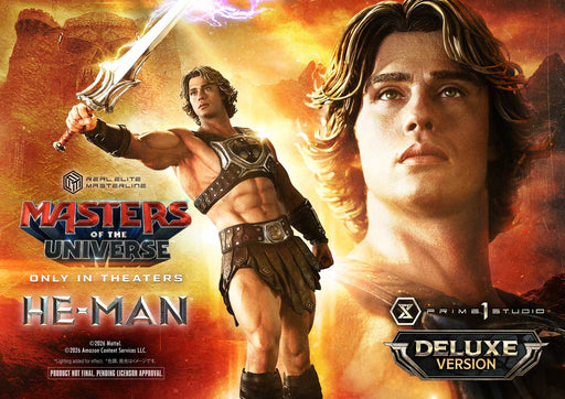 Masters of the Universe (2026): He-Man Deluxe Version Real Elite Masterline