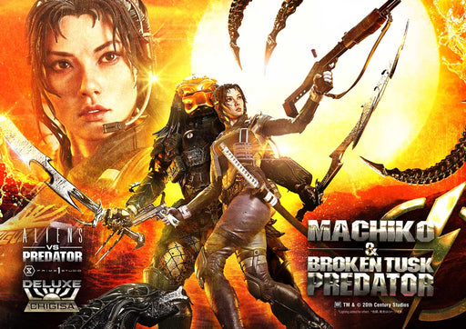 Aliens vs. Predator (Comic): Machiko & Broken Tusk Predator Deluxe Version