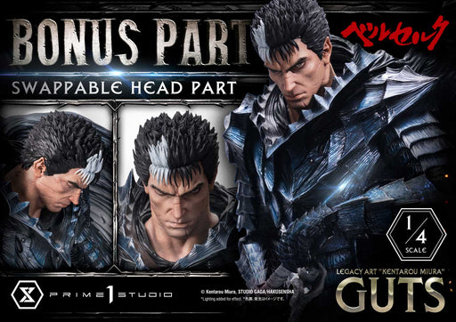 Berserk Legacy Art “Kentarou Miura”: Guts 1/4 Scale Bonus Version