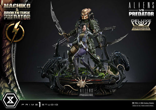 Aliens vs. Predator (Comic): Machiko & Broken Tusk Predator Deluxe Version