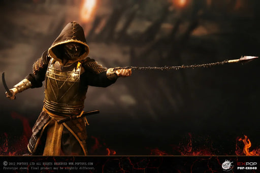 Mortal Kombat (2021): Representative from Hell Warrior Scorpion