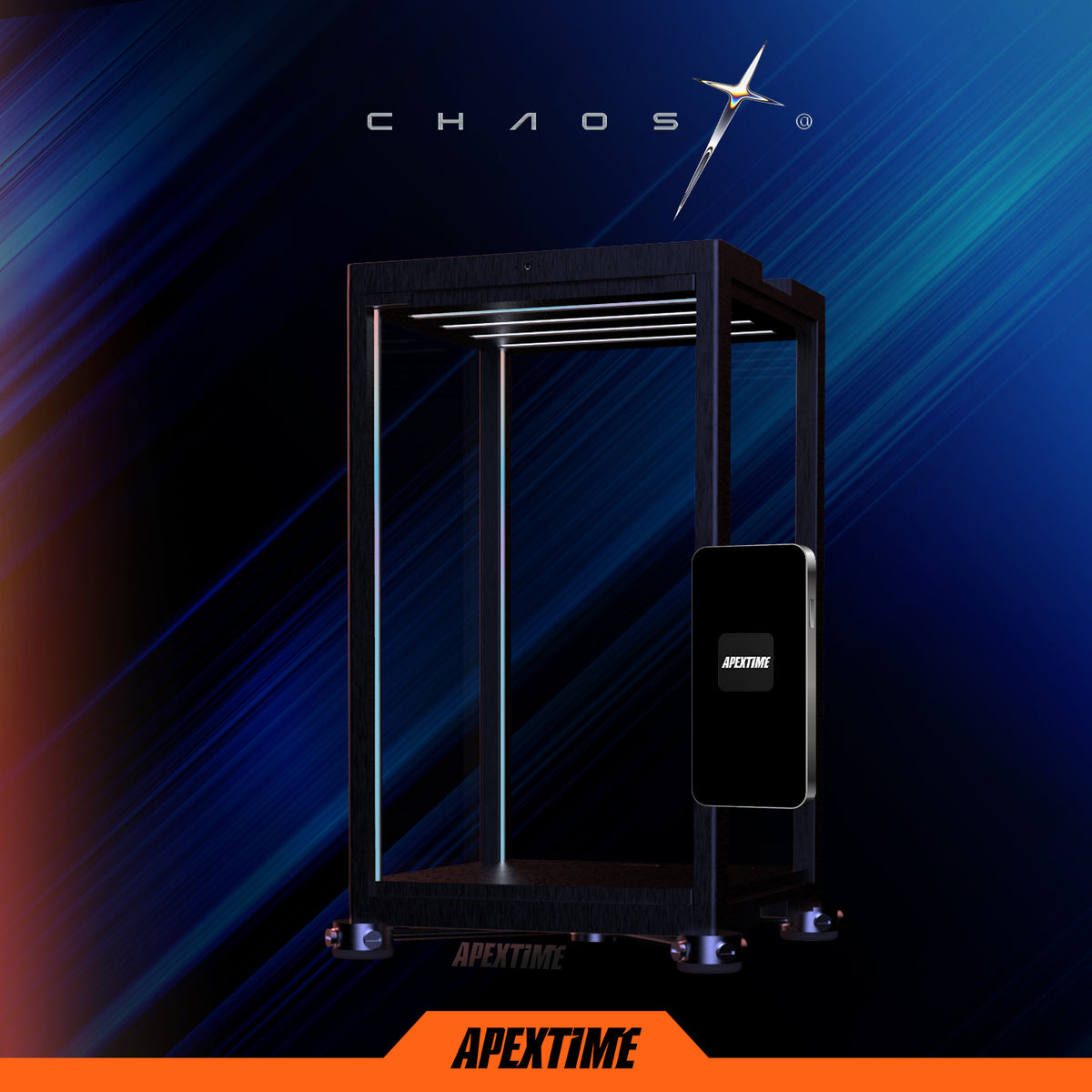 Chaos X Display Case — Secret Compass