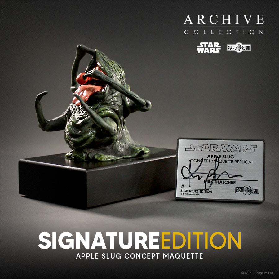 Star Wars Return of the Jedi: Apple Slug Concept Maquette Replica Sign ...
