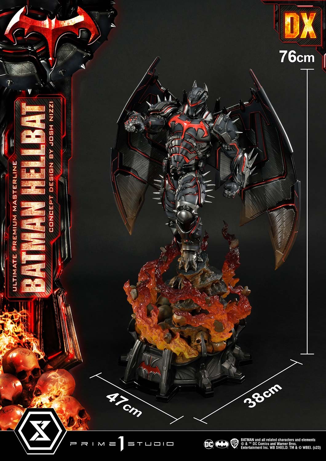 DC Comics: Batman Hellbat Concept Design by Josh Nizzi Deluxe